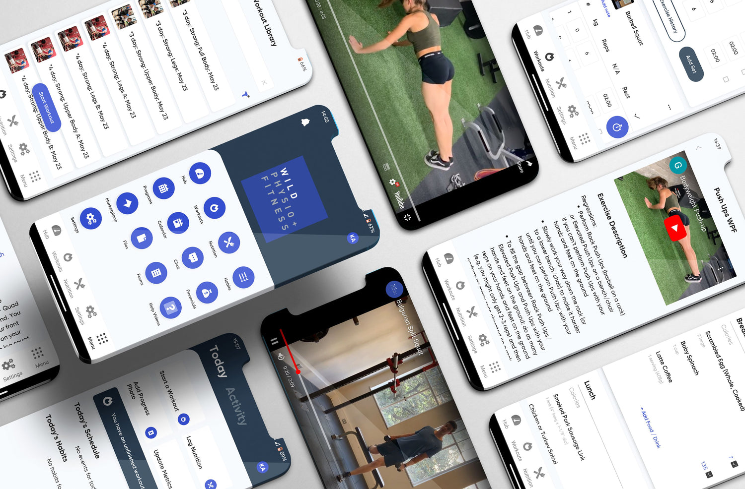 3D Wild Physio Fitness Glute Group App Sneak Peaks